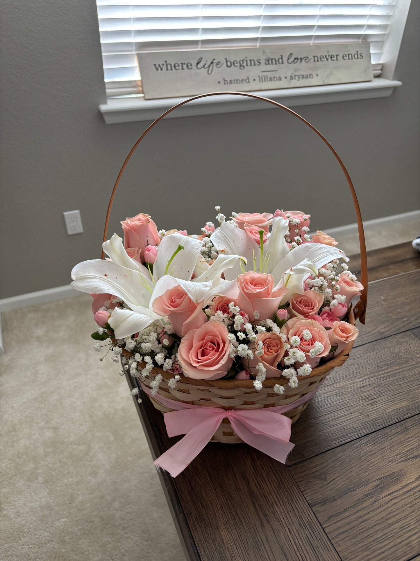 Basket arrangement